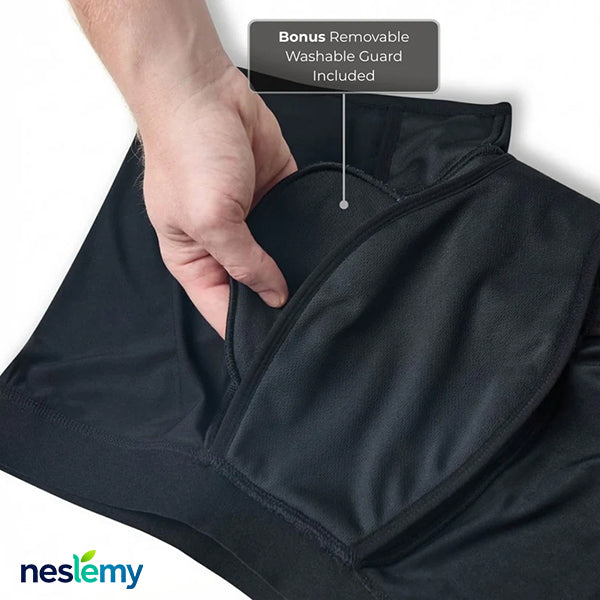 Men’s Washable Incontinence Boxer Briefs