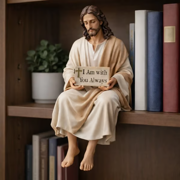 🔥Last Day 49% OFF❤️Handcrafted Jesus Figurine✝️Serene Desk Companion🙏