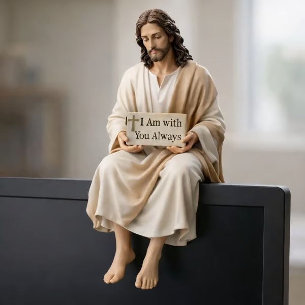 🔥Last Day 49% OFF❤️Handcrafted Jesus Figurine✝️Serene Desk Companion🙏