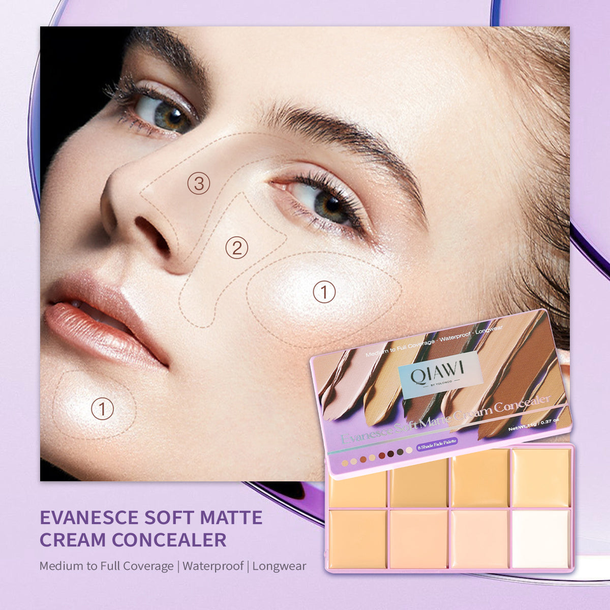 ✨Christmas Sale Happening Now:70%OFF✨Instant Flawless Coverage Concealer — One-Tap Smoothing for Picture-Perfect Skin