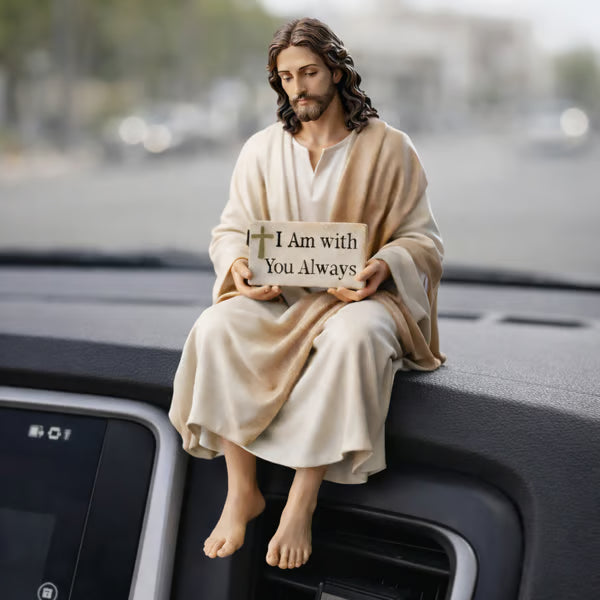 🔥Last Day 49% OFF❤️Handcrafted Jesus Figurine✝️Serene Desk Companion🙏
