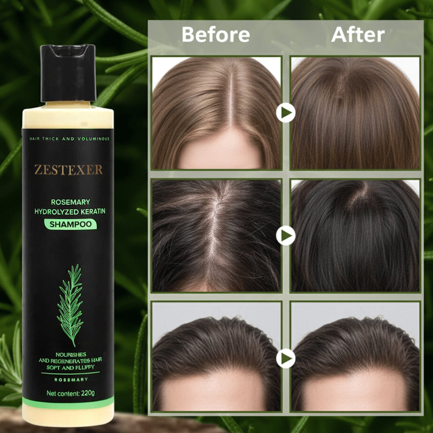 LOVILDS® Rosemary Hair Growth Shampoo