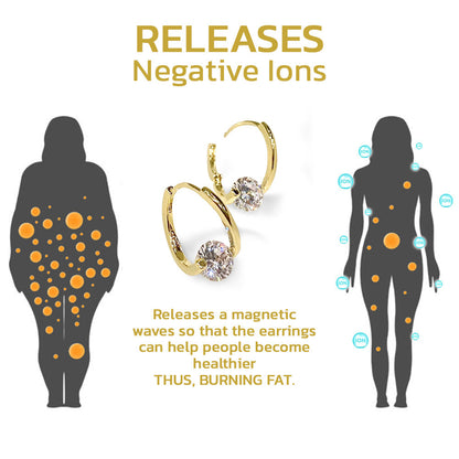 (🔥LAST DAY SALE-80% OFF) NESLEMY™ Lymphvity MagneTherapy Germanium Earrings-2.4