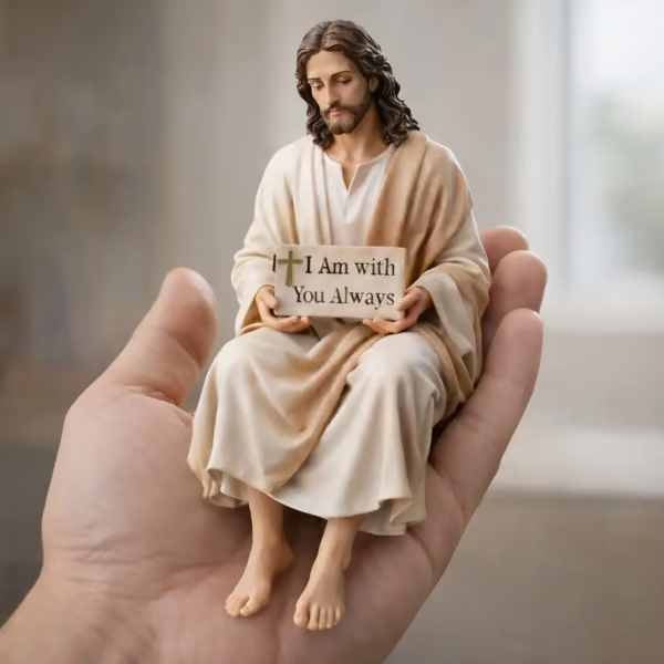 🔥Last Day 49% OFF❤️Handcrafted Jesus Figurine✝️Serene Desk Companion🙏