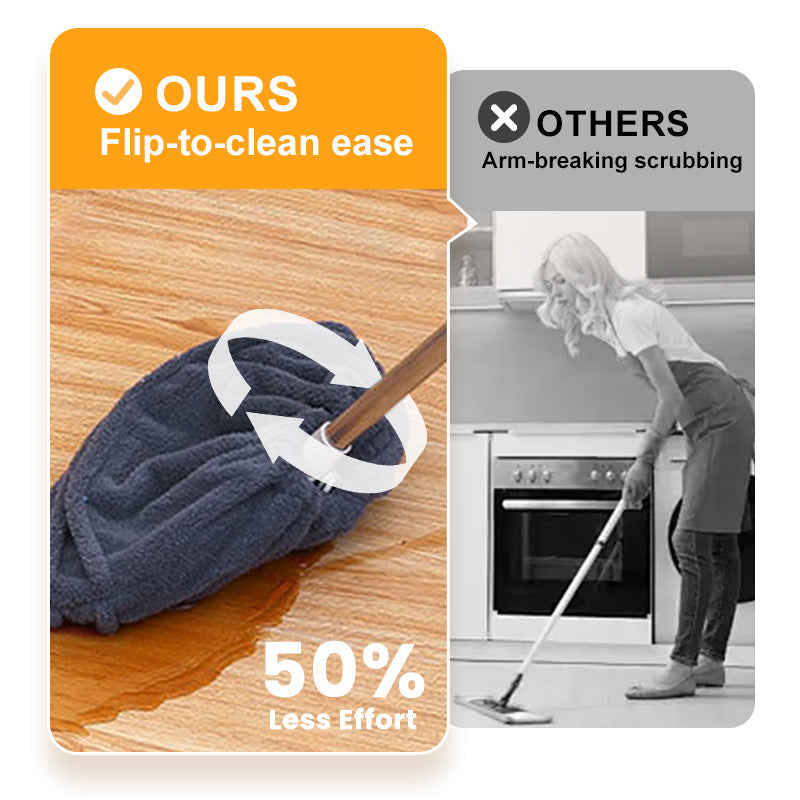 🔥Hot Sale 50% OFF🏠Reusable Broom Cleaning Cloth Cover