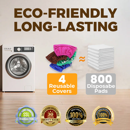 🔥Hot Sale 50% OFF🏠Reusable Broom Cleaning Cloth Cover